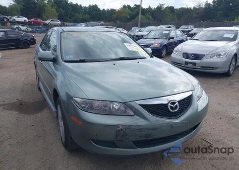 2003 Mazda Mazda6 S из США, поврежденный, VIN 1YVFP80D435M35600